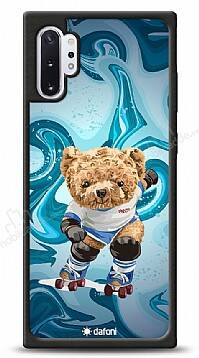 Dafoni Art Samsung Galaxy Note 10 Plus Skating Teddy Bear Kılıf - 1