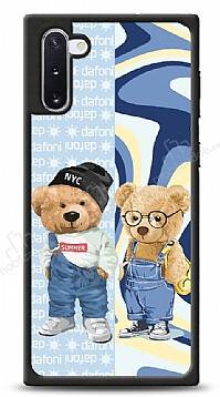 Dafoni Art Samsung Galaxy Note 10 Summer Couple Teddy Kılıf - 1