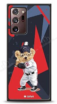 Dafoni Art Samsung Galaxy Note 20 Ultra Baseball Bear Kılıf - 1