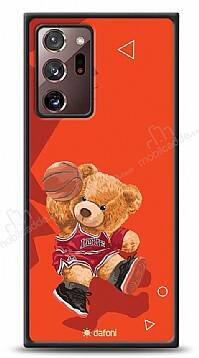 Dafoni Art Samsung Galaxy Note 20 Ultra Basketball Bear Kılıf - 1