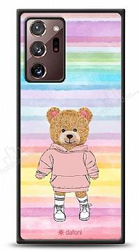 Dafoni Art Samsung Galaxy Note 20 Ultra Chic Teddy Bear Kılıf - 1