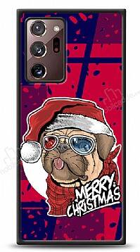 Dafoni Art Samsung Galaxy Note 20 Ultra Christmas Pug Kılıf - 1