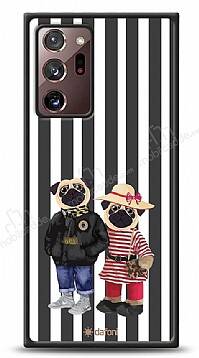 Dafoni Art Samsung Galaxy Note 20 Ultra Cool Pugs Kılıf - 1