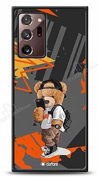 Dafoni Art Samsung Galaxy Note 20 Ultra Cool Teddy Bear Kılıf - 1