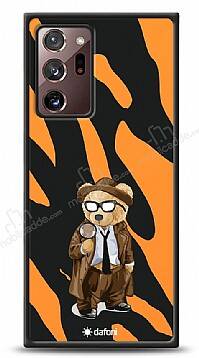 Dafoni Art Samsung Galaxy Note 20 Ultra Detective Teddy Bear Kılıf - 1