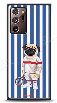 Dafoni Art Samsung Galaxy Note 20 Ultra Tennis Boy Pug Kılıf - 1