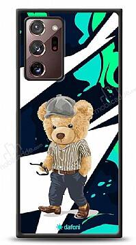 Dafoni Art Samsung Galaxy Note 20 Ultra Thoughtful Teddy Bear Kılıf - 1