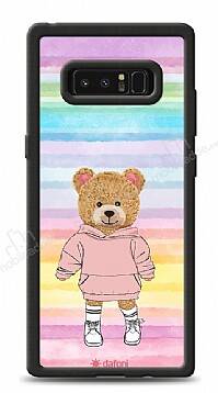 Dafoni Art Samsung Galaxy Note 8 Chic Teddy Bear Kılıf - 1