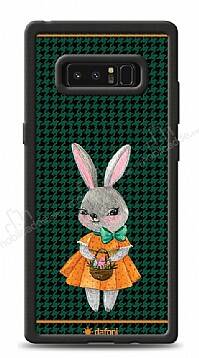 Dafoni Art Samsung Galaxy Note 8 Lady Rabbit Kılıf - 1