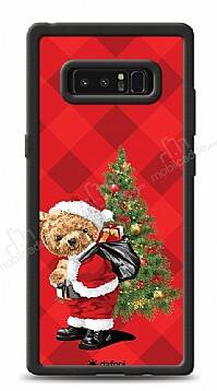 Dafoni Art Samsung Galaxy Note 8 Santa Bear Kılıf - 1