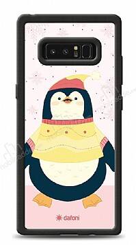 Dafoni Art Samsung Galaxy Note 8 Smiling Penguin Kılıf - 1