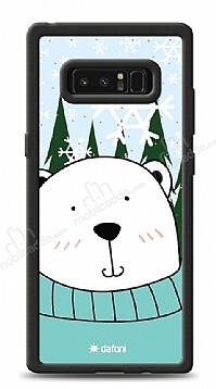 Dafoni Art Samsung Galaxy Note 8 Snow Bear Kılıf - 1