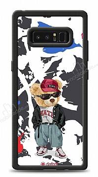 Dafoni Art Samsung Galaxy Note 8 Sporty Teddy Bear Kılıf - 1