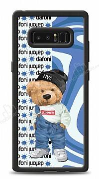 Dafoni Art Samsung Galaxy Note 8 Summer Bear Kılıf - 1