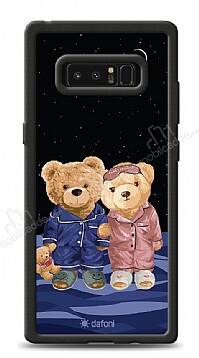 Dafoni Art Samsung Galaxy Note 8 Under The Stars Teddy Bears Kılıf - 1