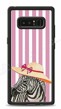 Dafoni Art Samsung Galaxy Note 8 Zebra Fashion Kılıf - 1