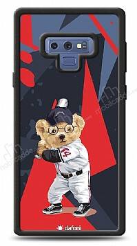 Dafoni Art Samsung Galaxy Note 9 Baseball Bear Kılıf - 1