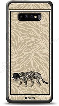 Dafoni Art Samsung Galaxy S10 Fashion Leopar Kılıf - 1