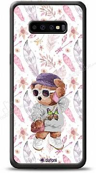 Dafoni Art Samsung Galaxy S10 Plus Pretty Teddy Kılıf - 1