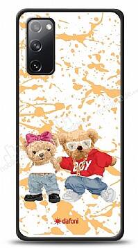 Dafoni Art Samsung Galaxy S20 FE Style Couple Teddy Kılıf - 1