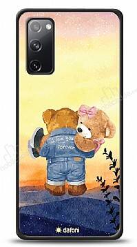 Dafoni Art Samsung Galaxy S20 FE Sunset Teddy Bears Kılıf - 1