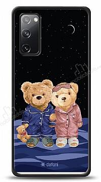 Dafoni Art Samsung Galaxy S20 FE Under The Stars Teddy Bears Kılıf - 1