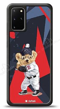 Dafoni Art Samsung Galaxy S20 Plus Baseball Bear Kılıf - 1