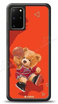 Dafoni Art Samsung Galaxy S20 Plus Basketball Bear Kılıf - 1