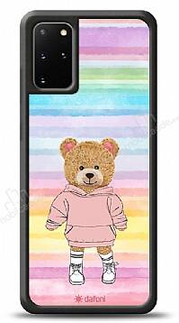 Dafoni Art Samsung Galaxy S20 Plus Chic Teddy Bear Kılıf - 1