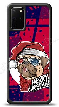 Dafoni Art Samsung Galaxy S20 Plus Christmas Pug Kılıf - 1