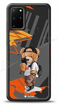 Dafoni Art Samsung Galaxy S20 Plus Cool Teddy Bear Kılıf - 1