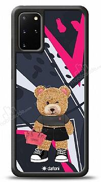 Dafoni Art Samsung Galaxy S20 Plus Rock And Roll Teddy Bear Kılıf - 1