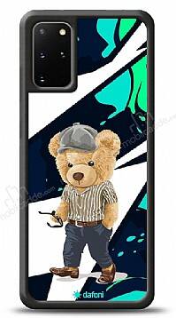 Dafoni Art Samsung Galaxy S20 Plus Thoughtful Teddy Bear Kılıf - 1