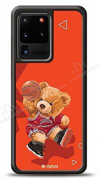 Dafoni Art Samsung Galaxy S20 Ultra Basketball Bear Kılıf - 1