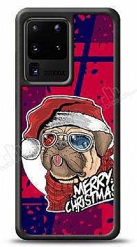 Dafoni Art Samsung Galaxy S20 Ultra Christmas Pug Kılıf - 1