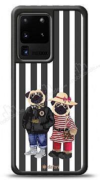 Dafoni Art Samsung Galaxy S20 Ultra Cool Pugs Kılıf - 1