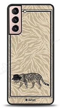 Dafoni Art Samsung Galaxy S21 Fashion Leopar Kılıf - 1