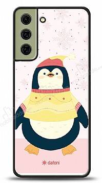 Dafoni Art Samsung Galaxy S21 FE 5G Smiling Penguin Kılıf - 1