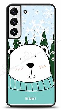 Dafoni Art Samsung Galaxy S22 5G Snow Bear Kılıf - 1