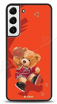 Dafoni Art Samsung Galaxy S22 Plus 5G Basketball Bear Kılıf - 1