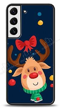 Dafoni Art Samsung Galaxy S22 Plus 5G Christmas Deer Kılıf - 1