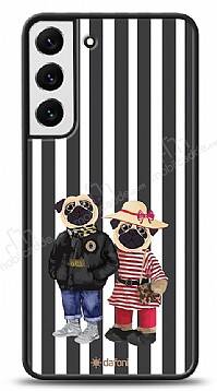 Dafoni Art Samsung Galaxy S22 Plus 5G Cool Pugs Kılıf - 1