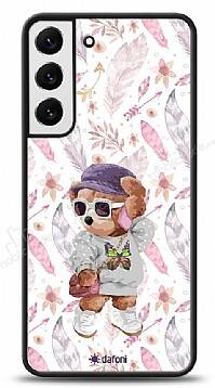 Dafoni Art Samsung Galaxy S22 Plus 5G Pretty Teddy Kılıf - 1