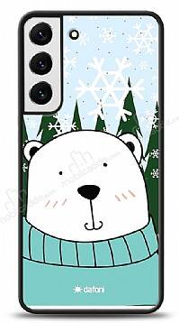 Dafoni Art Samsung Galaxy S22 Plus 5G Snow Bear Kılıf - 1