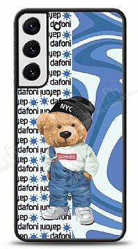 Dafoni Art Samsung Galaxy S22 Plus 5G Summer Bear Kılıf - 1