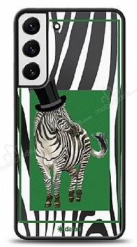 Dafoni Art Samsung Galaxy S22 Plus 5G Zebra Pattern Kılıf - 1