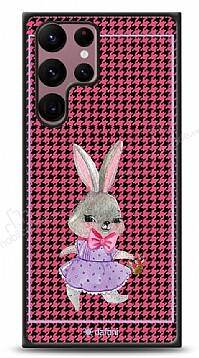 Dafoni Art Samsung Galaxy S22 Ultra 5G Fancy Rabbit Kılıf - 1