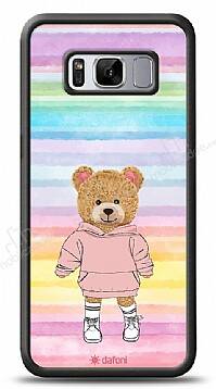 Dafoni Art Samsung Galaxy S8 Chic Teddy Bear Kılıf - 1