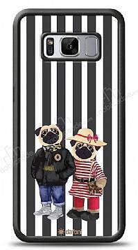 Dafoni Art Samsung Galaxy S8 Cool Pugs Kılıf - 1