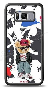 Dafoni Art Samsung Galaxy S8 Plus Sporty Teddy Bear Kılıf - 1